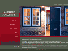 Tablet Screenshot of landhaus-jenischpark.de